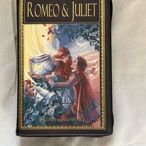 Romeo & Juliet Book Cover Crossbody